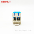 2 Tiang 50mm2 Aluminium Copper Blue Terminal Block